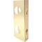 Prime-Line Brass Lock and Door Reinforcement Plate for 1-3/4 In. Thick Doors, Brass Finish (Single Pack) U 9479 - alternate 1